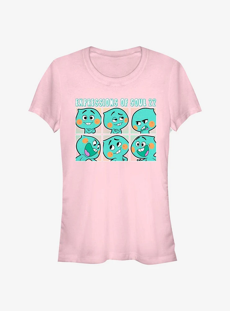 Disney Pixar Soul Expressions Of Soul 22 Girls T-Shirt