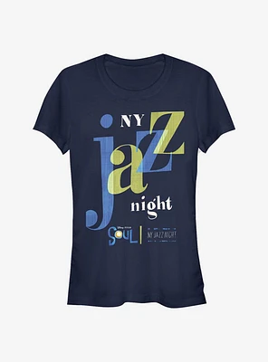 Disney Pixar Soul NY Jazz Night Girls T-Shirt