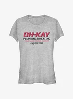 Home Alone Oh-Kay Plumbing Girls T-Shirt