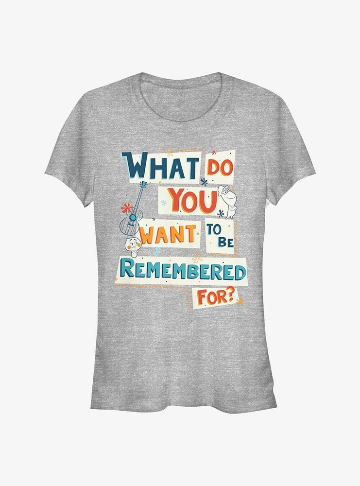 Disney Pixar Soul Remember Jazz Girls T-Shirt