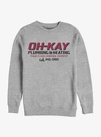 Home Alone Oh-Kay Plumbing Crew Sweatshirt