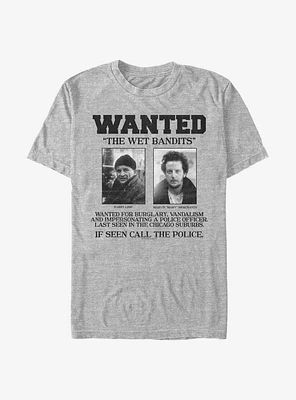 Home Alone Wet Bandits Wanted Poster T-Shirt