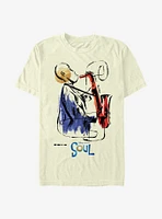 Disney Pixar Soul Sax Painting T-Shirt