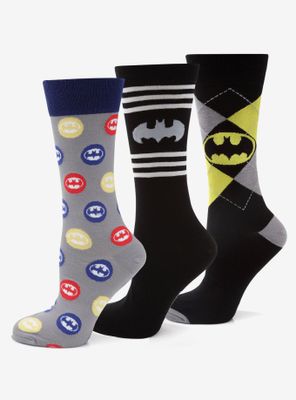 DC Comics Batman 3 Pack Sock Gift Set