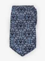 Disney Mickey Mouse Damask Tile Blue Tie