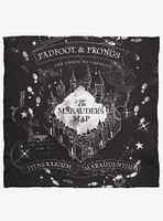 Harry Potter Marauder's Map Pocket Square