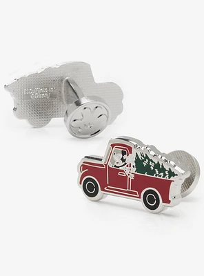 Disney Mickey Mouse Holiday Truck Cufflinks