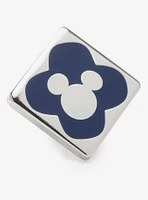 Disney Mickey Mouse Silhouette Blue Lapel Pin