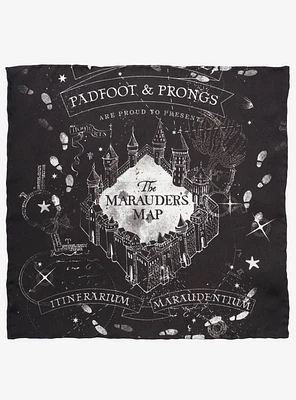 Harry Potter Marauder's Map Pocket Square