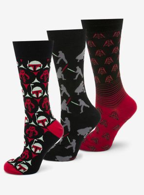 Star Wars Find the Force 3 Pair Socks Gift Set