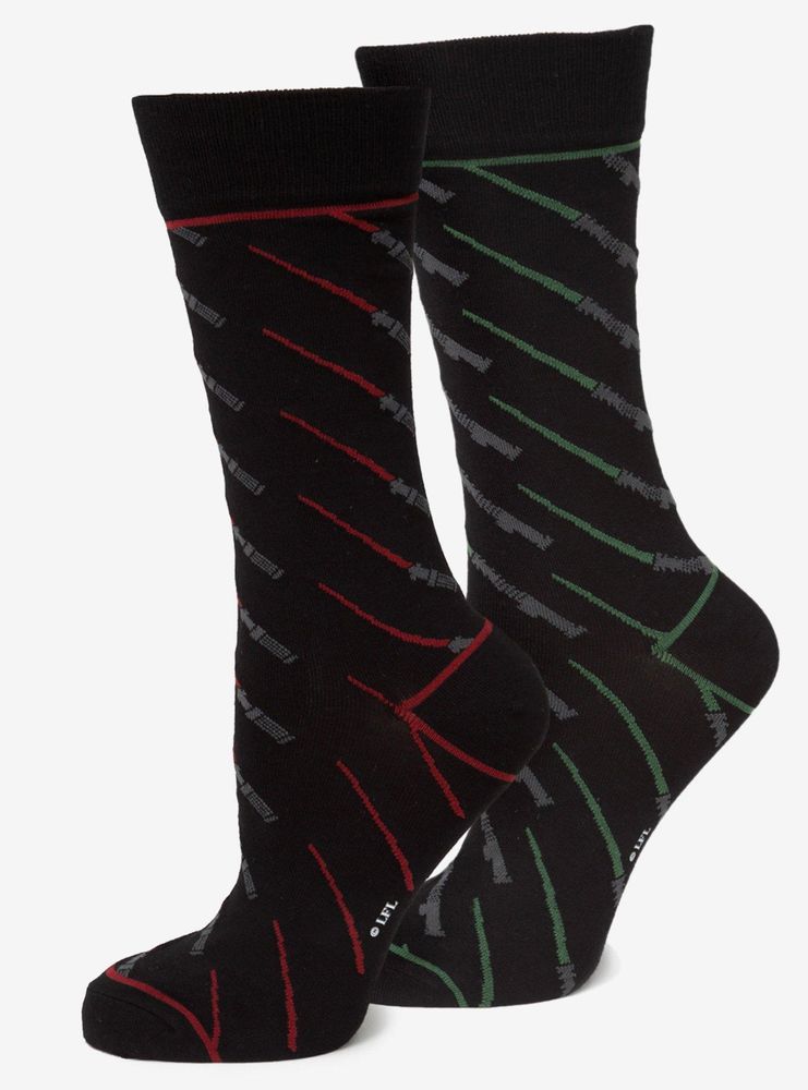 Star Wars Lightsaber Battle Socks