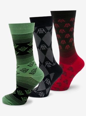 Star Wars Striped 3 Pair Socks Gift Set