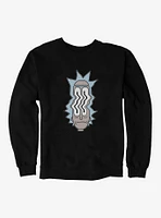 Rick And Morty Face Stretch Sweatshirt