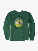 Rick And Morty Nobody Exists On Purpose Sweatshirt