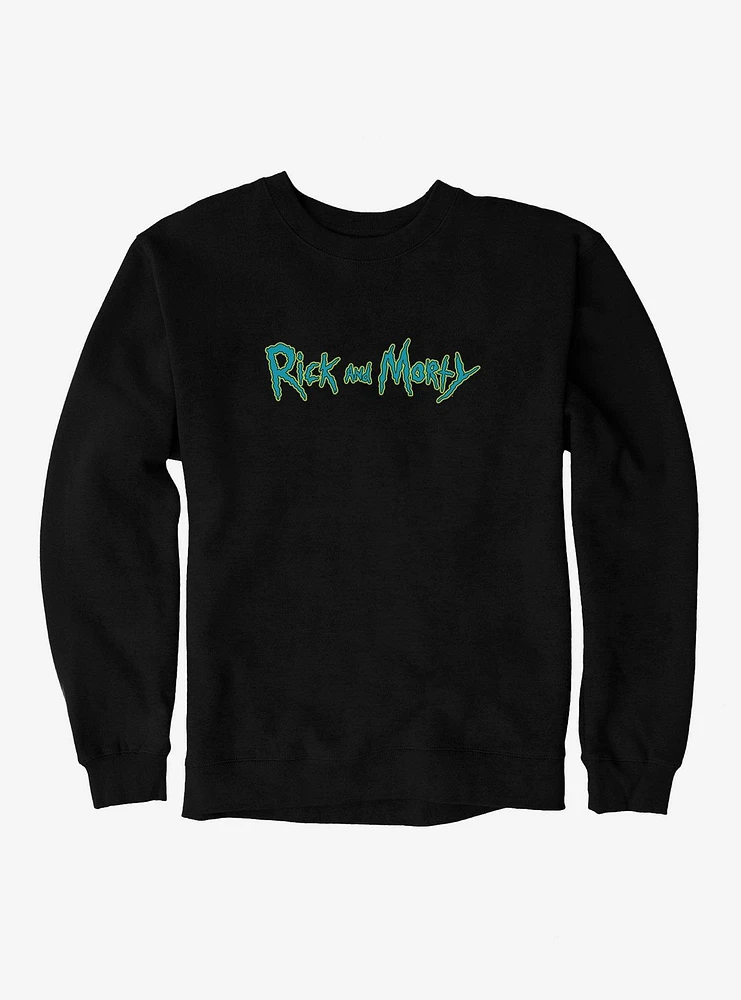 Rick And Morty Logo Sweatshirt