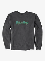 Rick And Morty Logo Sweatshirt