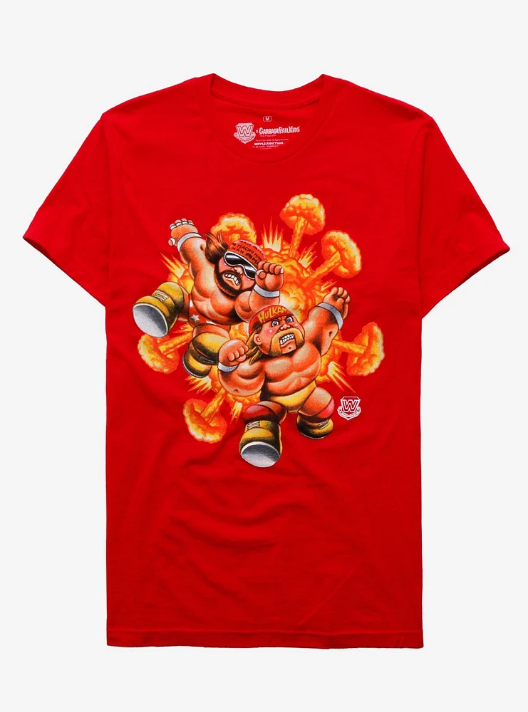 WWE X Garbage Pail Kids The Mega Powers T-Shirt