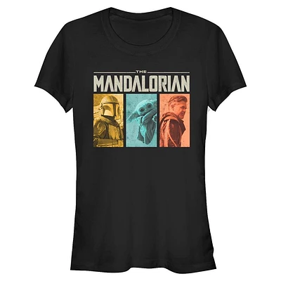 Star Wars The Mandalorian Group Girls T-Shirt