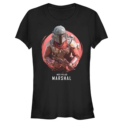 Star Wars The Mandalorian Nos Pelgo Marshal Girls T-Shirt