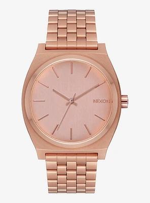 Nixon Time Teller All Rose Gold Watch