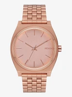 Nixon Time Teller All Rose Gold Watch