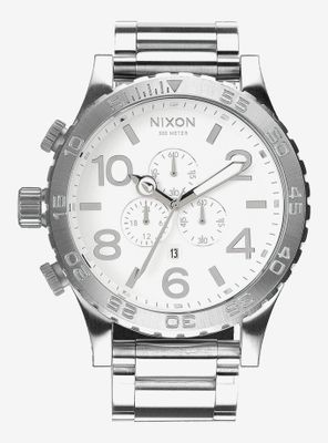 Nixon 51-30 Chrono High Polish White Watch