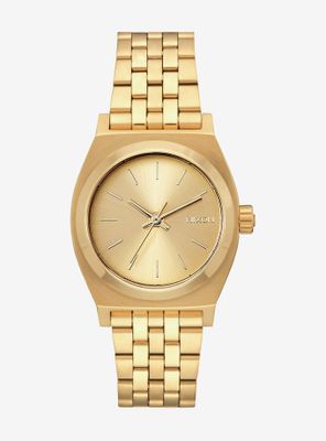 Nixon Medium Time Teller All Gold Watch