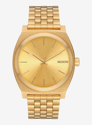 Nixon Time Teller All Gold Gold Watch