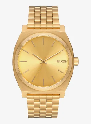 Nixon Time Teller All Gold Gold Watch