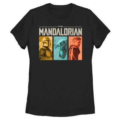 Star Wars The Mandalorian Group Womens T-Shirt