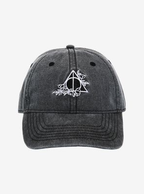 Harry Potter Deathly Hollows Logo Cap - BoxLunch Exclusive