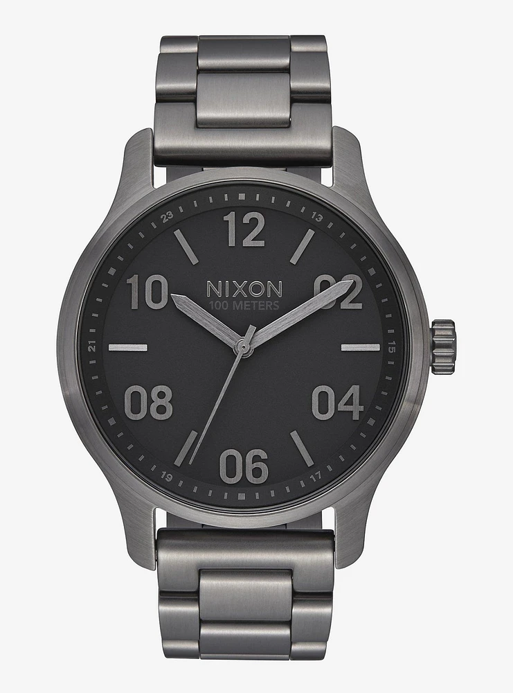 Nixon Patrol Gunmetal Black Watch