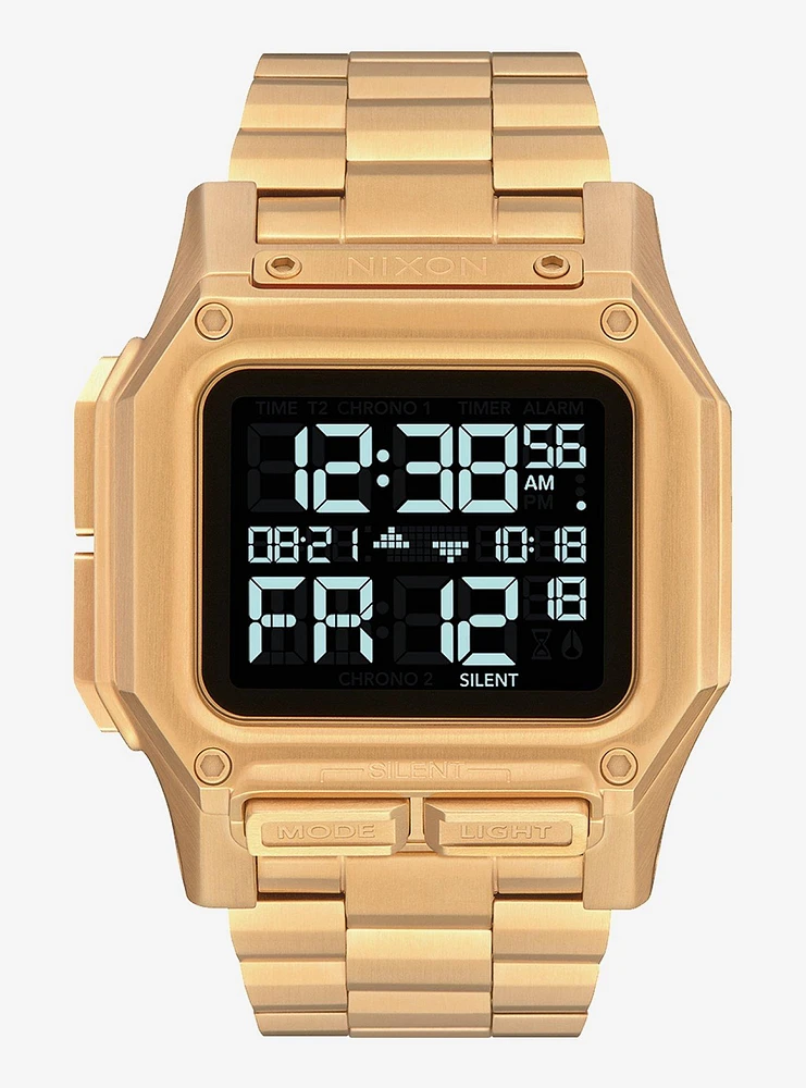 Nixon Regulus Ss All Gold Watch