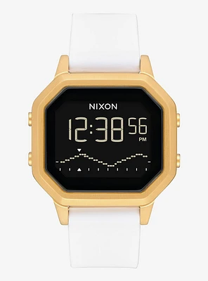 Nixon Siren Ss Gold White Watch