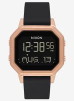 Nixon Siren Ss Rose Gold Black Watch