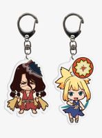 Dr. Stone Tsukasa & Kohaku Keychain Set