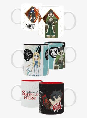 The Rising of the Shield Hero 3 Pc Mug Set