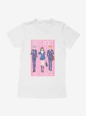 Fruits Basket School Uniform Trio Womens T-Shirt