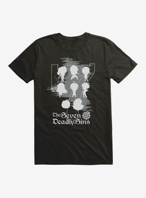 The Seven Deadly Sins Group Shadow T-Shirt