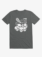 Cat Got Your Soul? Skulls Asphalt Grey T-Shirt