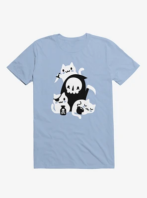 Death's Little Helpers Light Blue T-Shirt