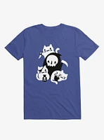 Death's Little Helpers Royal Blue T-Shirt