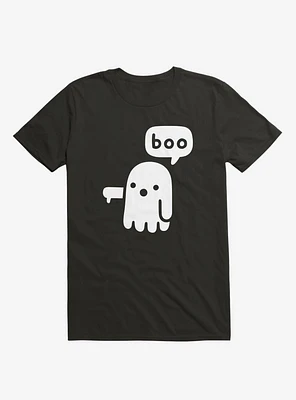 Ghost Of Disapproval Black T-Shirt