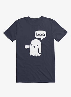 Ghost Of Disapproval Navy Blue T-Shirt