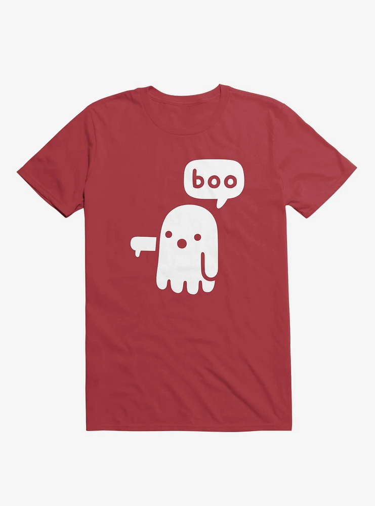 Ghost Of Disapproval Red T-Shirt