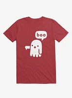 Ghost Of Disapproval Red T-Shirt