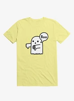 Ghost Of Disapproval Yellow T-Shirt