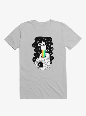 See You Space! Unicorn Astronaut Silver T-Shirt