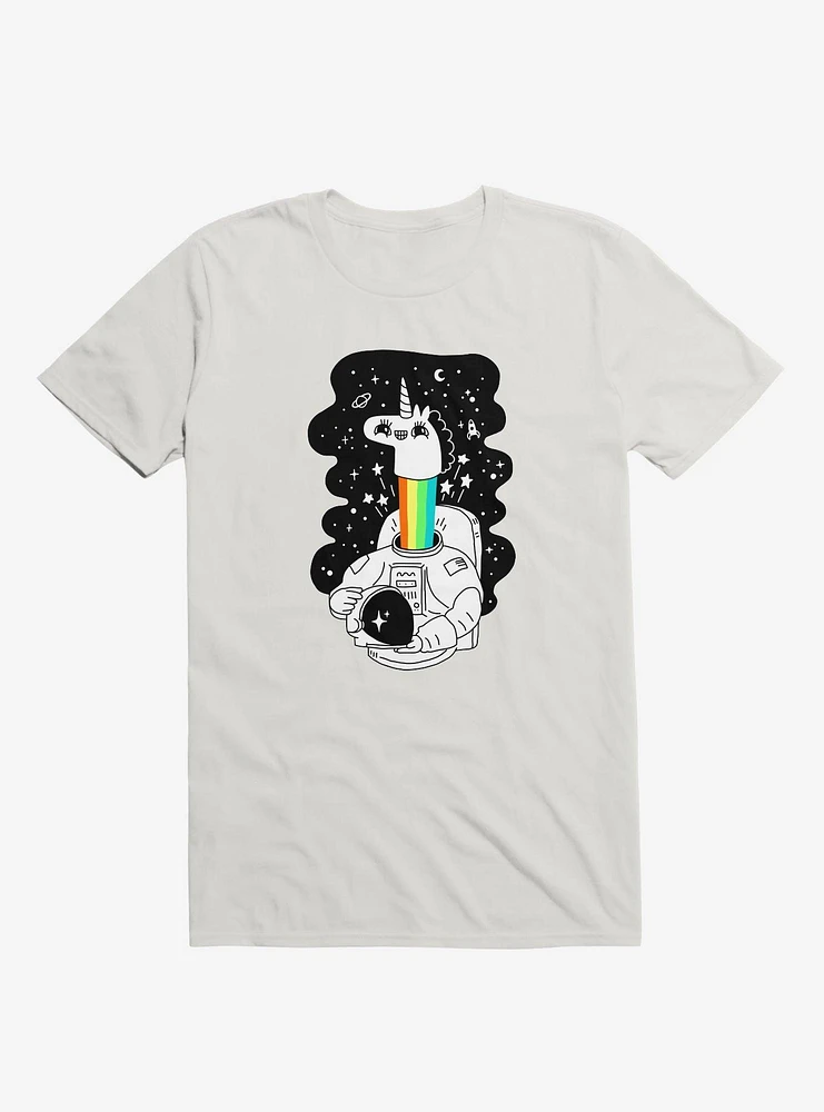 See You Space! Unicorn Astronaut White T-Shirt