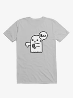 Ghost Of Disapproval Silver T-Shirt